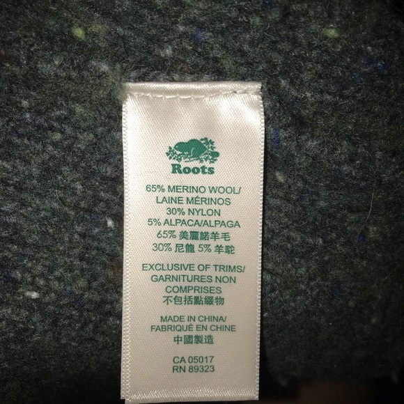 Roots merino wool sweater - Picture 3 of 3